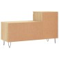 vidaXL Mueble zapatero madera contrachapada roble Sonoma 102x36x60 cm