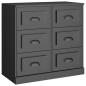 vidaXL Aparador de madera contrachapada negro 70x35,5x67,5 cm vidaXL Aparador de madera contrachapada negro 70x35,5x67,5 cm