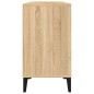 vidaXL Armario de lavabo madera contrachapada roble Sonoma 80x33x60 cm vidaXL Armario de lavabo madera contrachapada roble Sonoma 80x33x60 cm