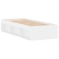 vidaXL Estructura de cama blanca 75x190 cm