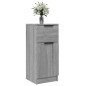 vidaXL Aparador de madera contrachapada gris Sonoma 30x30x70 cm vidaXL Aparador de madera contrachapada gris Sonoma 30x30x70 cm