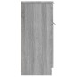 vidaXL Aparador de madera contrachapada gris Sonoma 30x30x70 cm vidaXL Aparador de madera contrachapada gris Sonoma 30x30x70 cm