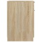 vidaXL Armario de escritorio madera contrachapada roble sonoma vidaXL Armario de escritorio madera contrachapada roble sonoma