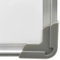 vidaXL Pizarra magnética acero blanco 110x60 cm vidaXL Pizarra magnética acero blanco 110x60 cm