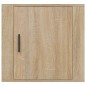 vidaXL Mesitas de noche de pared 2 uds color roble Sonoma 50x30x47 cm vidaXL Mesitas de noche de pared 2 uds color roble Sonoma 50x30x47 cm