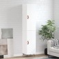 vidaXL Aparador alto madera contrachapada blanco brillo 34,5x34x180 cm vidaXL Aparador alto madera contrachapada blanco brillo 34,5x34x180 cm
