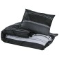 vidaXL Juego de funda nórdica algodón negro y blanco 200x200 cm vidaXL Juego de funda nórdica algodón negro y blanco 200x200 cm