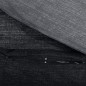 vidaXL Juego de funda nórdica algodón gris oscuro 200x200 cm vidaXL Juego de funda nórdica algodón gris oscuro 200x200 cm
