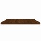 vidaXL Estantes pared 4 uds madera ingeniería marrón roble 80x40x1,5cm vidaXL Estantes pared 4 uds madera ingeniería marrón roble 80x40x1,5cm
