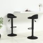 vidaXL Taburetes de cocina 2 unidades terciopelo negro vidaXL Taburetes de cocina 2 unidades terciopelo negro