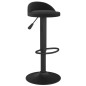 vidaXL Taburetes de cocina 2 unidades terciopelo negro vidaXL Taburetes de cocina 2 unidades terciopelo negro