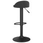 vidaXL Taburetes de cocina 2 unidades terciopelo negro vidaXL Taburetes de cocina 2 unidades terciopelo negro