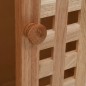 vidaXL Mueble de lavabo madera maciza de nogal 66x29x61 cm vidaXL Mueble de lavabo madera maciza de nogal 66x29x61 cm