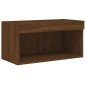 vidaXL Mueble para TV con luces LED roble marrón 60x30x30 cm vidaXL Mueble para TV con luces LED roble marrón 60x30x30 cm