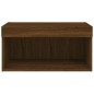 vidaXL Mueble para TV con luces LED roble marrón 60x30x30 cm vidaXL Mueble para TV con luces LED roble marrón 60x30x30 cm