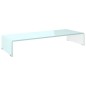 vidaXL Mueble TV/Elevador de monitor cristal verde 80x30x13 cm vidaXL Mueble TV/Elevador de monitor cristal verde 80x30x13 cm