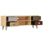 vidaXL Mueble para la TV de madera de mango maciza 120x30x40 cm vidaXL Mueble para la TV de madera de mango maciza 120x30x40 cm