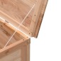 vidaXL Arcón de jardín madera maciza abeto 150x50x56,5 cm vidaXL Arcón de jardín madera maciza abeto 150x50x56,5 cm