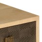 vidaXL Mueble para la TV de madera de mango maciza 120x30x40 cm vidaXL Mueble para la TV de madera de mango maciza 120x30x40 cm