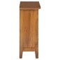 vidaXL Mesita de noche madera maciza de caoba 60x30x75 cm vidaXL Mesita de noche madera maciza de caoba 60x30x75 cm