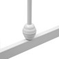 vidaXL Estructura de cama de metal blanco 160x200 cm vidaXL Estructura de cama de metal blanco 160x200 cm