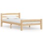 vidaXL Estructura de cama de madera maciza de pino 90x200 cm vidaXL Estructura de cama de madera maciza de pino 90x200 cm