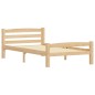 vidaXL Estructura de cama de madera maciza de pino 90x200 cm vidaXL Estructura de cama de madera maciza de pino 90x200 cm