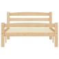 vidaXL Estructura de cama de madera maciza de pino 90x200 cm vidaXL Estructura de cama de madera maciza de pino 90x200 cm