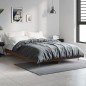 vidaXL Estructura de cama madera contrachapada marrón roble 120x190 cm