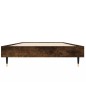 vidaXL Estructura de cama madera contrachapada roble humo 75x190 cm vidaXL Estructura de cama madera contrachapada roble humo 75x190 cm