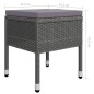 vidaXL Juego de comedor de jardín de 5 piezas gris vidaXL Juego de comedor de jardín de 5 piezas gris