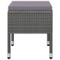 vidaXL Juego de comedor de jardín de 5 piezas gris vidaXL Juego de comedor de jardín de 5 piezas gris