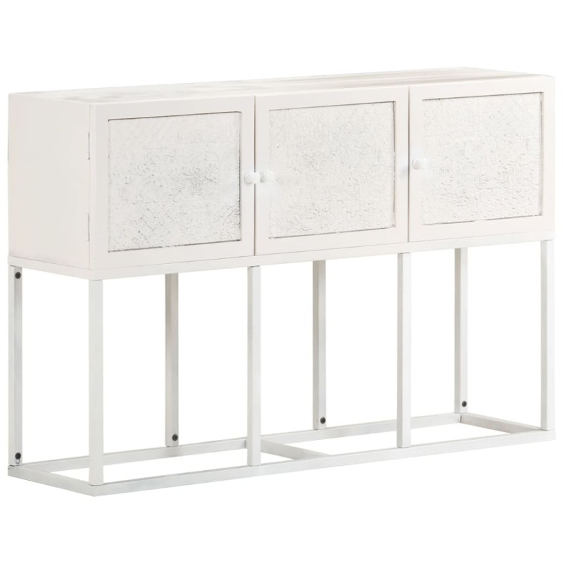 vidaXL Aparador de madera maciza de mango 115x30x76 cm vidaXL Aparador de madera maciza de mango 115x30x76 cm