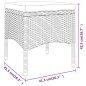 vidaXL Juego de comedor de jardín 9 piezas ratán sintético beige vidaXL Juego de comedor de jardín 9 piezas ratán sintético beige