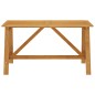 vidaXL Juego de comedor de jardín de 5 piezas marrón vidaXL Juego de comedor de jardín de 5 piezas marrón