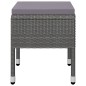 vidaXL Juego de comedor de jardín de 5 piezas gris vidaXL Juego de comedor de jardín de 5 piezas gris