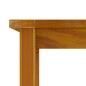 vidaXL Juego de comedor de jardín 9 piezas madera maciza de acacia