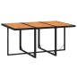 vidaXL Set de comedor de jardín 7 pzas y cojines ratán sintético negro vidaXL Set de comedor de jardín 7 pzas y cojines ratán sintético negro