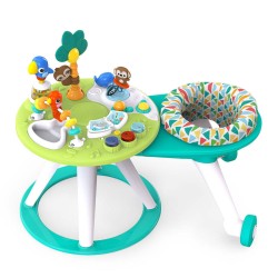 Bright Starts Mesa de actividades 2 en 1 Around We Go Tropic Cool
