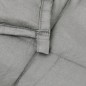 vidaXL Manta con peso tela gris 122x183 cm 5 kg vidaXL Manta con peso tela gris 122x183 cm 5 kg