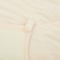 vidaXL Manta con peso tela color crema claro 200x230 cm 13 kg