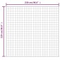 vidaXL Manta con peso tela color crema claro 220x230 cm 15 kg vidaXL Manta con peso tela color crema claro 220x230 cm 15 kg