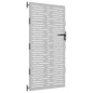vidaXL Puerta de jardín acero corten diseño cuadrado 85x175 cm vidaXL Puerta de jardín acero corten diseño cuadrado 85x175 cm