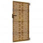 vidaXL Puerta de jardín acero corten diseño cuadrado 85x175 cm vidaXL Puerta de jardín acero corten diseño cuadrado 85x175 cm