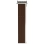 vidaXL Cobertizo de jardín acero galvanizado marrón 116x45x175 cm vidaXL Cobertizo de jardín acero galvanizado marrón 116x45x175 cm