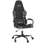 vidaXL Silla gaming cuero sintético negro y camuflaje vidaXL Silla gaming cuero sintético negro y camuflaje