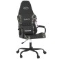 vidaXL Silla gaming cuero sintético negro y camuflaje vidaXL Silla gaming cuero sintético negro y camuflaje