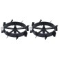 vidaXL Ruedas de metal para arado de gasolina 6,5 HP 2 uds vidaXL Ruedas de metal para arado de gasolina 6,5 HP 2 uds