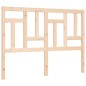vidaXL Estructura de cama con cabecero madera maciza 140x200 cm vidaXL Estructura de cama con cabecero madera maciza 140x200 cm