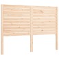 vidaXL Estructura de cama de matrimonio con cabecero madera maciza vidaXL Estructura de cama de matrimonio con cabecero madera maciza
